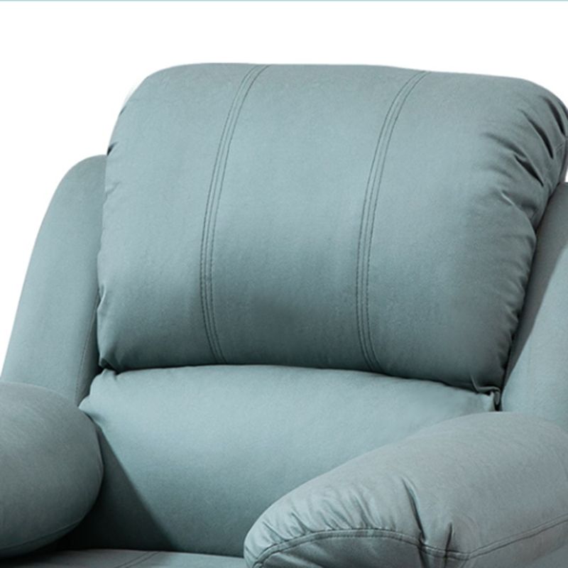 Tradizionale poltrone manuale in pelle 34,3 'sedia a base di reclinabile a base girevole