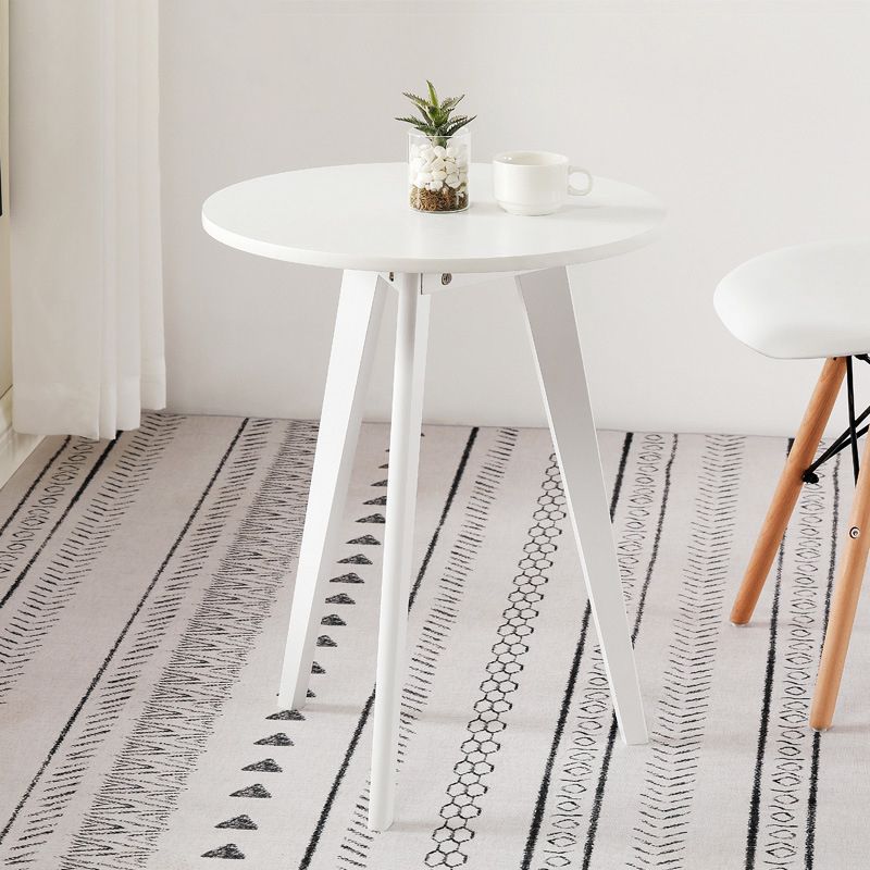 3 Legs End Table Natural/black/white Round Wood Side End Table Clearhalo 'Coffee & Accent Tables' 'End & Side Tables' 'end_side_table' 'Furniture' 'furniture_end_side_table' 'Living Room Furniture' 1200x1200_45d5a91c-16e9-41d6-9ed8-f40ff4a6906f