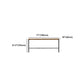 Brown Modern Style Bar Table Solid Wood and Iron Breakroom Bar Table Clearhalo 'Bar Furniture' 'Bar Tables' 'bar_tables' 'furn' 'furn_bar_tables' 'Furniture' 'furniture_bar_tables' 'Kitchen & Dining Furniture' 1200x1200_45dd3df3-8193-436b-be3e-aa8c669df736