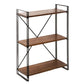 Home Office Etagere Bookshelf Modern Bookcase with Rectangle Shelves