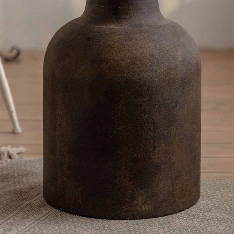 Antique Brass/Black End Table French Country Round Wood Side Table Clearhalo 'Coffee & Accent Tables' 'End & Side Tables' 'end_side_tables' 'furn' 'furn_end_side_tables' 'Furniture' 'Living Room Furniture' 1200x1200_45dfba6e-77e4-46ca-9f66-6d3e29a6dd72