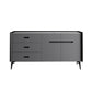 Stone Top Living Soggiorno Credenza moderno con cassetto e conservazione