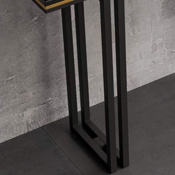 Sled Basic Console Table with Rectangle Top Sofa Console Table Clearhalo 'Console Tables' 'console_tables' 'Entry & Mudroom Furniture' 'furn' 'furn_console_tables' 'Furniture' 1200x1200_45e1503b-2e48-4fda-a42c-c69314c672e1