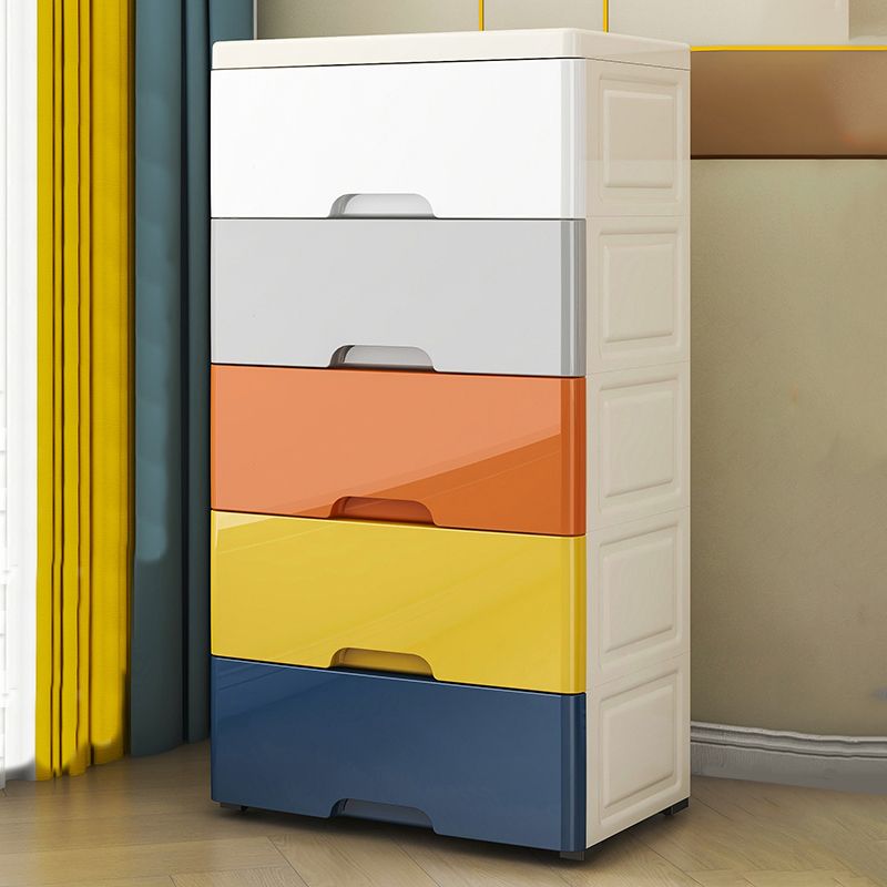 Contemporary Plastic Non-Hanging Armoire 1-Shelf Home Storage Cabinet Clearhalo 'Armoires & Wardrobes' 'armoires_wardrobes' 'Bedroom Furniture' 'furn' 'furn_armoires_wardrobes' 'Furniture' 1200x1200_45e259fe-2236-4d16-b63c-415ffacd8028