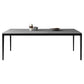 Contemporary Style Sintered Stone Dining Table Rectangle Table with 4 Legs Base Clearhalo ' dining_table' 'Dining Tables & Seating' 'Dining Tables' 'furn' 'furn_dining_table' 'Furniture' 'furniture_dining_table' 'Kitchen & Dining Furniture' 'kitchen&dining_furn' 'kitchen' 'kitchen_dining_table' 1200x1200_45e29cdb-1d33-4afd-9559-3b7f85e7e130