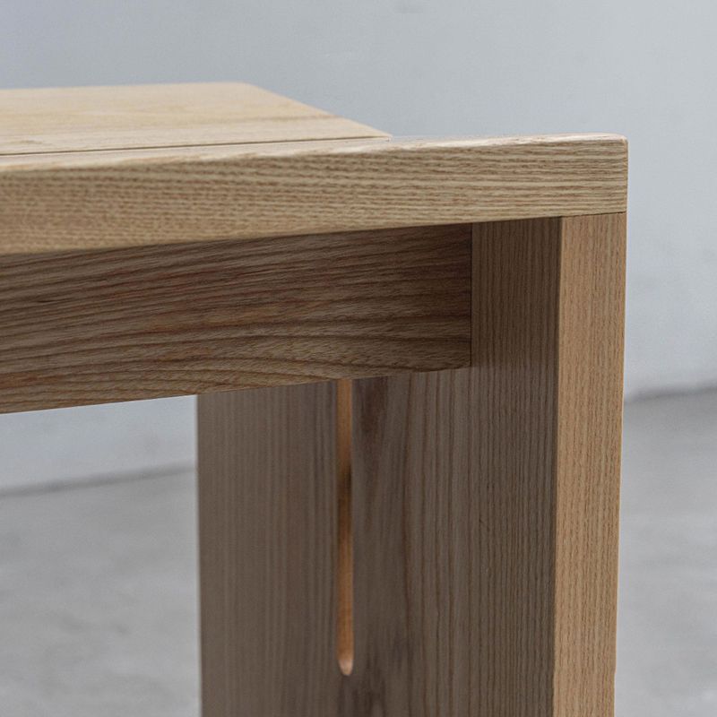 Modern Backless Seating Bench Solid Wood Rectangle Bench for Restaurant Clearhalo 'Benches' 'Chairs & Seating' 'furn' 'furn_benches' 'Furniture' 'Living Room Furniture' 1200x1200_45e52b79-031d-4591-8c46-7da8a81d6701