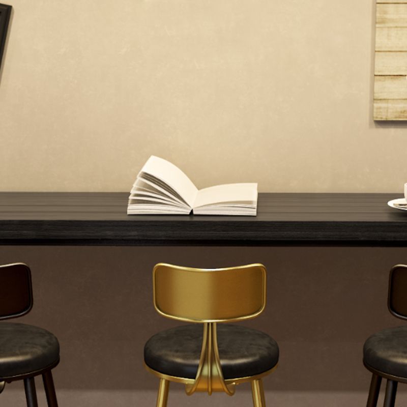 Glam Rechteck Counterhöhe Tisch Massivholzstange Esstisch