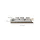 Farmhouse Sectional Sofa with Square Arms in Beige Linen Blend Clearhalo 'furn' 'furn_sectionals' 'Furniture' 'Living Room Furniture' 'Sectionals' 1200x1200_45eb00d8-8c60-46c3-9f7f-3768742642b3