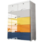 Plastic Storage Cabinet With Drawer Modern Wardrobe Cabinet for Home Clearhalo 'Armoires & Wardrobes' 'armoires_wardrobes' 'Bedroom Furniture' 'furn' 'furn_armoires_wardrobes' 'Furniture' 1200x1200_45eccef1-1bcc-45f2-b806-93477f54dade