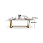 Modern Style Rectangle Table Set 1/4/5/7 Pieces Dining Set for Home