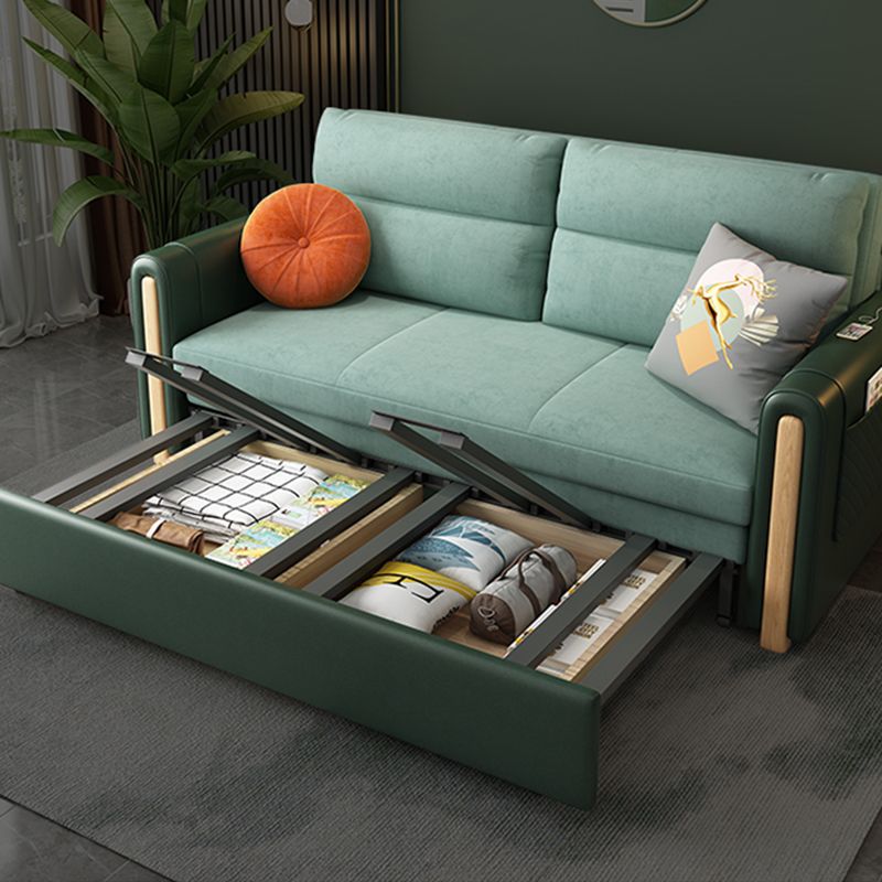 Canapé de canapé de lit convertible convertible avec oreillers avec oreillers