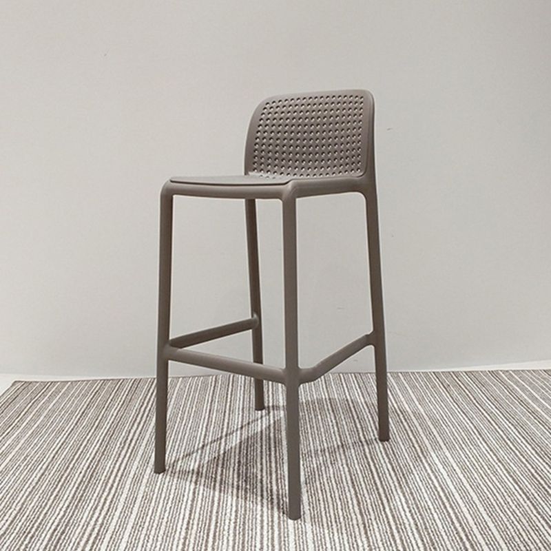 Nordic Macron Barstool Plastic 4 Legs Bar Stool for Living Room Set of 4 Clearhalo 'Bar Furniture' 'Bar Stools' 'bar_stools' 'furn' 'furn_bar_stools' 'furniture_bar_stools' 'Kitchen & Dining Furniture' 'kitchen&dining_furn' 'kitchen' 'kitchen_furn' Furniture' 1200x1200_45fa9df6-7b55-4329-a49c-d674b16f13bb