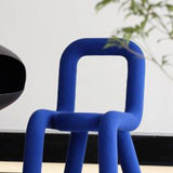 Contemporary Style Open Back Chair Velvet Dining Side Chair for Indoor Clearhalo 'Dining Chairs' 'Dining Tables & Seating' 'dining_chair' 'furn' 'furn_dining_chair' 'Furniture' 'Kitchen & Dining Furniture' 1200x1200_45ff0305-d948-421f-bb52-4d79a3dde82c