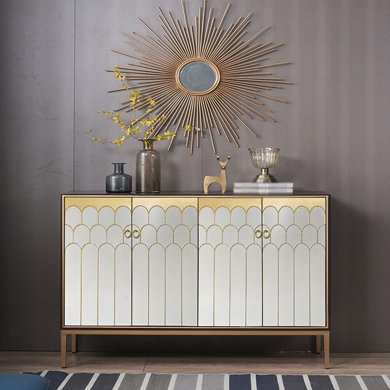 Server glam in legno top cucina server a buffet per soggiorno per soggiorno