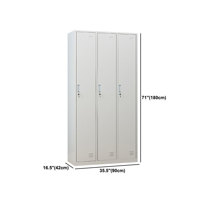 Armoire à charnière à charnière contemporaine Cabinet de garde-robe en acier pour la maison