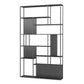 Metal Etagere Bookcase Modern Open Back Bookshelf for Home Office Clearhalo 'Bookcases' 'furn' 'furn_bookcases' 'Furniture' 'furniture_bookcases' 'Office Furniture' 1200x1200_46046c1e-0e0c-42ef-b7e8-b8f033357270