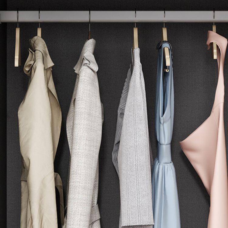 Armoire armoire de style contemporain armoire en bois avec porte pour chambre à coucher