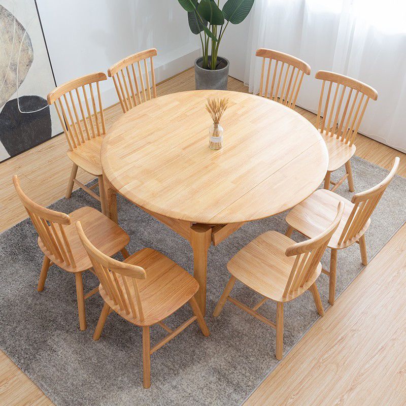 Modern Wooden Foldable Furniture Standard Height Formal Dining Room Table Set for Home Use Clearhalo 'Dining Room Sets' 'Dining Tables & Seating' 'dining_room_set' 'furn' 'furn_dining_room_set' 'Furniture' 'furniture_dining_room_set' 'Kitchen & Dining Furniture' 'kitchen&dining_furn' 'kitchen' 1200x1200_46066d41-0611-4bf3-a1b5-c700b0008c84