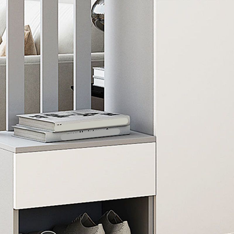 Modern 2-door Wood 78.74" Tall Accent Cabinet with Drawer for Living Room Clearhalo 'Cabinets & Chests' 'cabinets_chests' 'furn' 'furn_cabinets_chests' 'Furniture' 'Living Room Furniture' 1200x1200_46067d08-2175-47e2-833e-3a84b8ac14d7