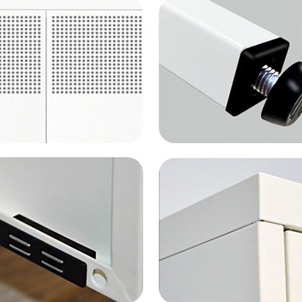 Armadio di metallo moderno per mobile metallico con gambe