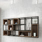 Industrial Style Bookcase Wall Mounted Bookshelf for Office and Study Room Clearhalo 'Bookcases' 'furn' 'furn_bookcases' 'Furniture' 'Office Furniture' 1200x1200_4609767d-b5af-4082-bb23-d10e1af85c31