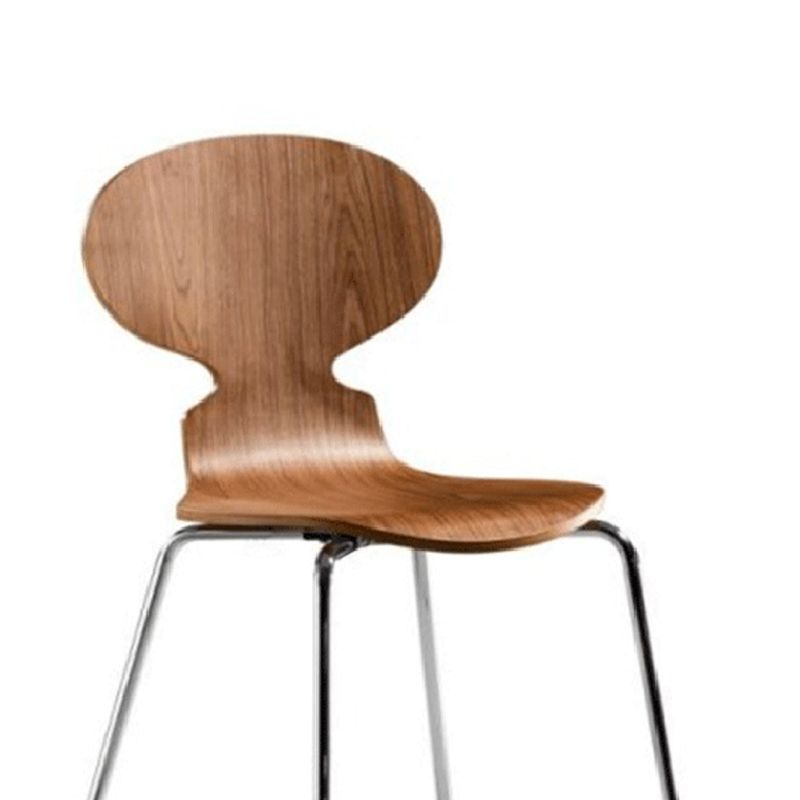 Metal and Wood Armless Dining Chairs Contemporary Side Chair Set Clearhalo 'Dining Chairs' 'Dining Tables & Seating' 'dining_chair' 'furn' 'furn_dining_chair' 'Furniture' 'Kitchen & Dining Furniture' 1200x1200_460bd4f5-247d-4a47-978e-d306034cacc5