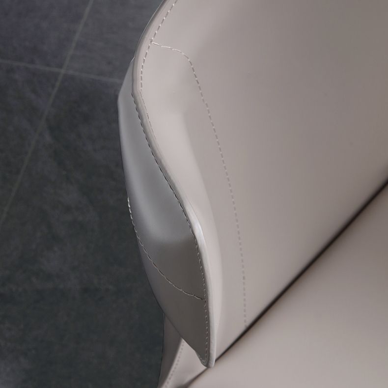 Armless Dining Chairs Modern Leather Wingback Side Chairs for Dining Room Clearhalo 'Dining Chairs' 'Dining Tables & Seating' 'dining_chair' 'furn' 'furn_dining_chair' 'Furniture' 'furniture_dining_chair' 'Kitchen & Dining Furniture' 1200x1200_460ca48e-4672-4b23-beed-63a9a2ea5e72