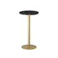 Glam Faux Marble Bar Table 41.3"H Pedestal Bar Height Cocktail Table with Metal Base Clearhalo 'Bar Furniture' 'Bar Tables' 'bar_tables' 'furn' 'furn_bar_tables' 'Furniture' 'Kitchen & Dining Furniture' 1200x1200_46102e74-be2e-4b22-8384-08d5b7cc1ed6