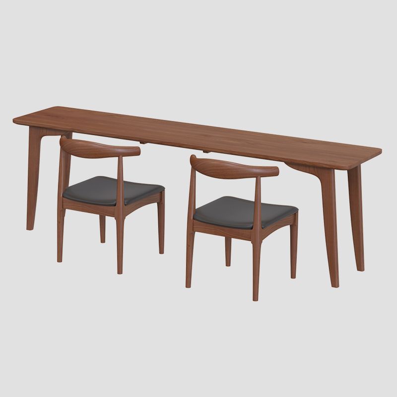 Contemporary Style Writing Desk Solid Wood Bedroom Dormitory Office Desk Clearhalo 'furn' 'furn_office_desk' 'Furniture' 'Office Desks' 'Office Furniture' 'office_desk' 1200x1200_4612d081-1c14-499b-b0a1-8f9630581635