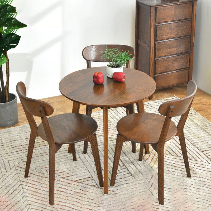 Simplicity Beech 3 Legs Dining Table Solid Wood Table Rectangle for Home Clearhalo ' dining_table' 'Dining Tables & Seating' 'Dining Tables' 'furn' 'furn_dining_table' 'Furniture' 'furniture_dining_table' 'Kitchen & Dining Furniture' 'kitchen&dining_furn' 'kitchen' 'kitchen_dining_table' 1200x1200_46142335-8133-4da3-acc1-ed80d79fec3f