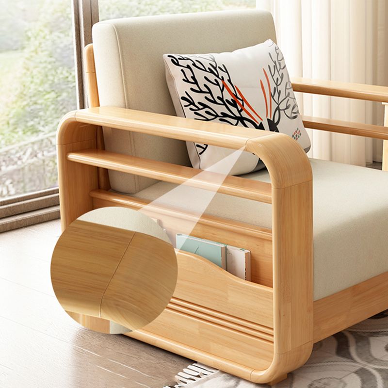 Sezioni di stoccaggio reversibili in tessuto di divano sezionale contemporaneo