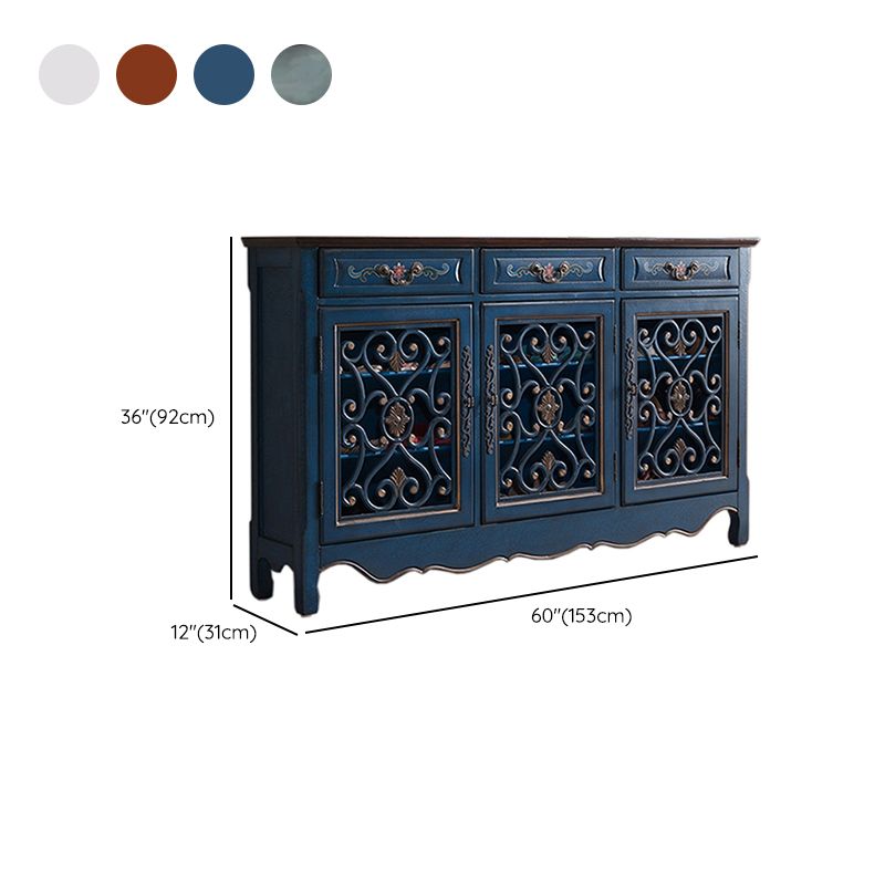 Industrial Cabriole Legs Storage Cabinet Solid Wood Storage Cabinet Clearhalo 'Cabinets & Chests' 'cabinets_chests' 'furn' 'furn_cabinets_chests' 'Furniture' 'Living Room Furniture' 1200x1200_46158a9a-467e-4baa-ae9e-dc93cc0de41d