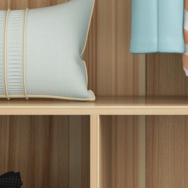 Armoire blanche moderne pour armoire en bois d'ingénierie à domicile avec portes à charnière