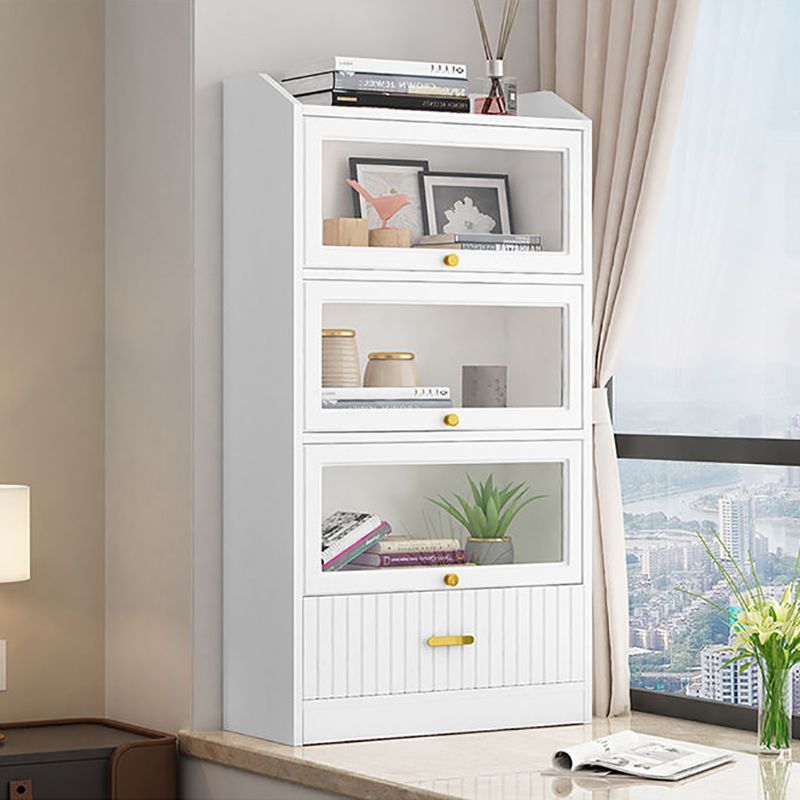 Contemporary Wood Bookshelf Standard Book Shelf for Home Office 11.8" Wide Clearhalo 'Bookcases' 'furn' 'furn_bookcases' 'Furniture' 'Office Furniture' 1200x1200_461dea3b-859d-4f96-987c-92be7ac427af