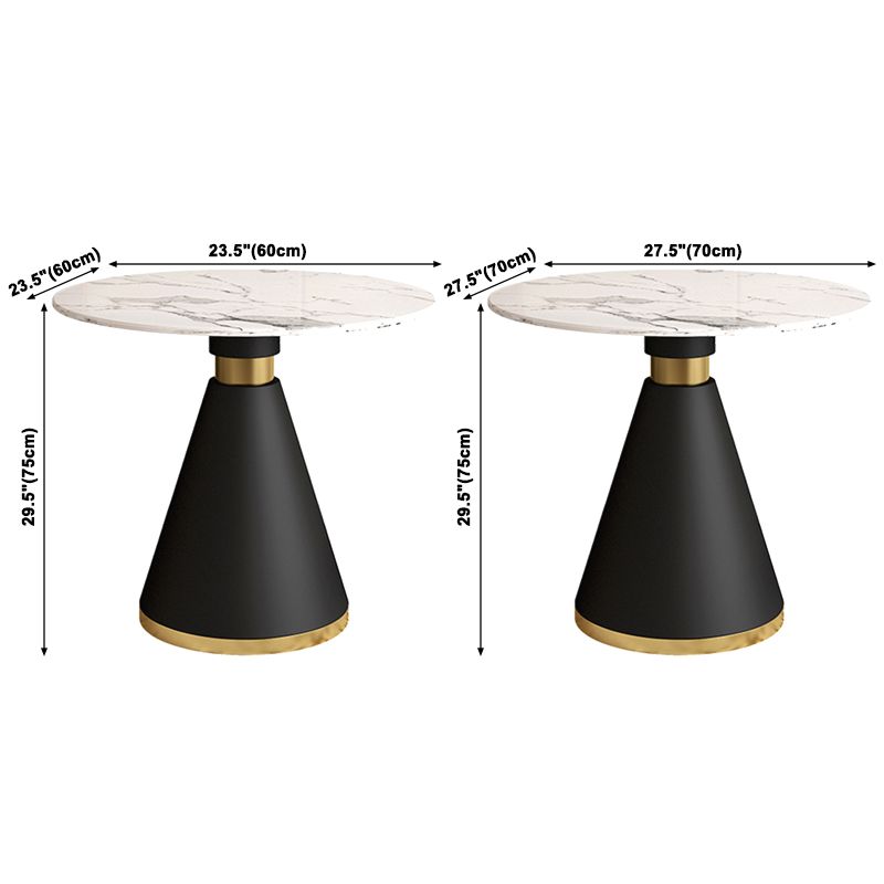 Contemporary Stone Dining Table Round Pedestal Home Kitchen Dinner Furniture Clearhalo ' dining_table' 'Dining Tables & Seating' 'Dining Tables' 'furn' 'furn_dining_table' 'Furniture' 'furniture_dining_table' 'Kitchen & Dining Furniture' 'kitchen&dining_furn' 'kitchen' 'kitchen_dining_table' 1200x1200_461ef4ca-af07-498c-9d14-7f0e9ab24847