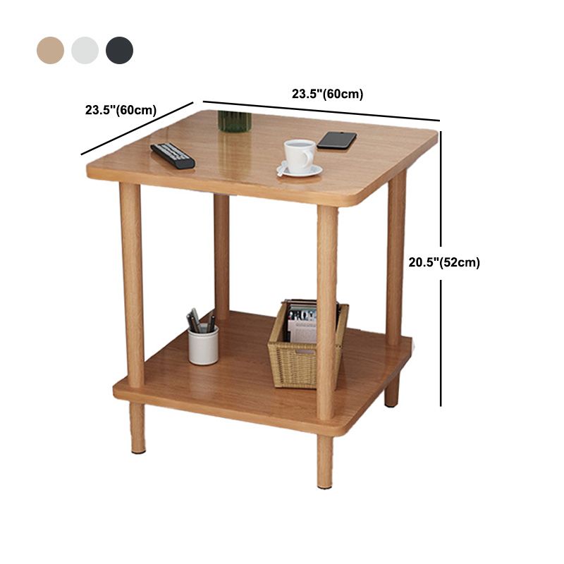 Tavolo da goccia laterale in stile contemporaneo in stile tavolo accento laterale