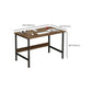 Industrial Rectangular Desk Engineered Wood Writing Desk with Metal Legs Clearhalo 'furn' 'furn_office_desk' 'Furniture' 'Office Desks' 'Office Furniture' 'office_desk' 1200x1200_462568d6-c295-4d15-9ad9-e9fdafd72e96