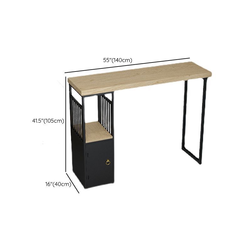 Tavolo da pub in legno in legno solido tavolo da tavolo da banco in legno in legno industriale