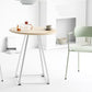 Modern Round Dining Table Wooden Dining Table with Metal Base for Kitchen Clearhalo 'Bar Furniture' 'Bar Tables' 'bar_tables' 'Dining Tables & Seating' 'Dining Tables' 'dining_table' 'furn' 'furn_bar_tables' 'Furniture' 'furniture_dining_table' 'Kitchen & Dining Furniture' 'kitchen' 'kitchen_dining_table' 1200x1200_462f9b3f-aeb5-43b8-8b8f-9dff48ec3ccb