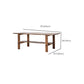 Solid Wood Rectangular Writing Desk Living Room Office Desk,29.1" H Clearhalo 'furn' 'furn_office_desk' 'Furniture' 'Office Desks' 'Office Furniture' 'office_desk' 1200x1200_4631b28c-556c-44d3-86a4-91eb7b206686