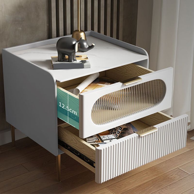 Modernismo comodino da letto per tavolini in legno massiccio