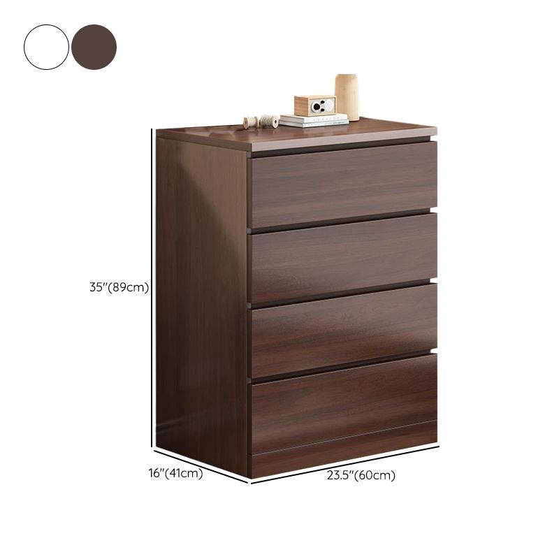 Cassetta portaoggetti verticale in legno ultramoderna per biancheria con cassetti per camera da letto