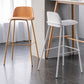 Rectangular Modern Plastic Bar Stool Backrest Footrest Counter Stool with Iron Legs Clearhalo 'Bar Furniture' 'Bar Stools' 'bar_stools' 'furn' 'furn_bar_stools' 'furniture_bar_stools' 'Kitchen & Dining Furniture' 'kitchen&dining_furn' 'kitchen' 'kitchen_furn' Furniture' 1200x1200_46388eb4-e9ae-4532-9aa8-fa538b4f5f3a