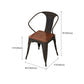 1/7 Pieces Rectangular Dining Table Set Industrial Style Wooden Home Table Chairs