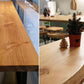 Brown Modern Style Bar Table Solid Wood and Iron Kitchen Bar Table Clearhalo 'Bar Furniture' 'Bar Tables' 'bar_tables' 'furn' 'furn_bar_tables' 'Furniture' 'furniture_bar_tables' 'Kitchen & Dining Furniture' 1200x1200_46392f52-332c-405e-8844-3a13cd081357