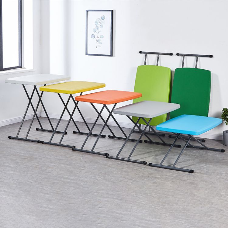 Scrivania del dormitorio in stile moderno camera da letto per camera da letto di plastica, 29,9 "l x 19.6" w