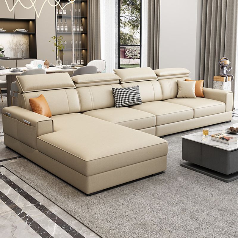 静止フェイクレザーリビングルーム座席埋没腕クッションノルディックソファ