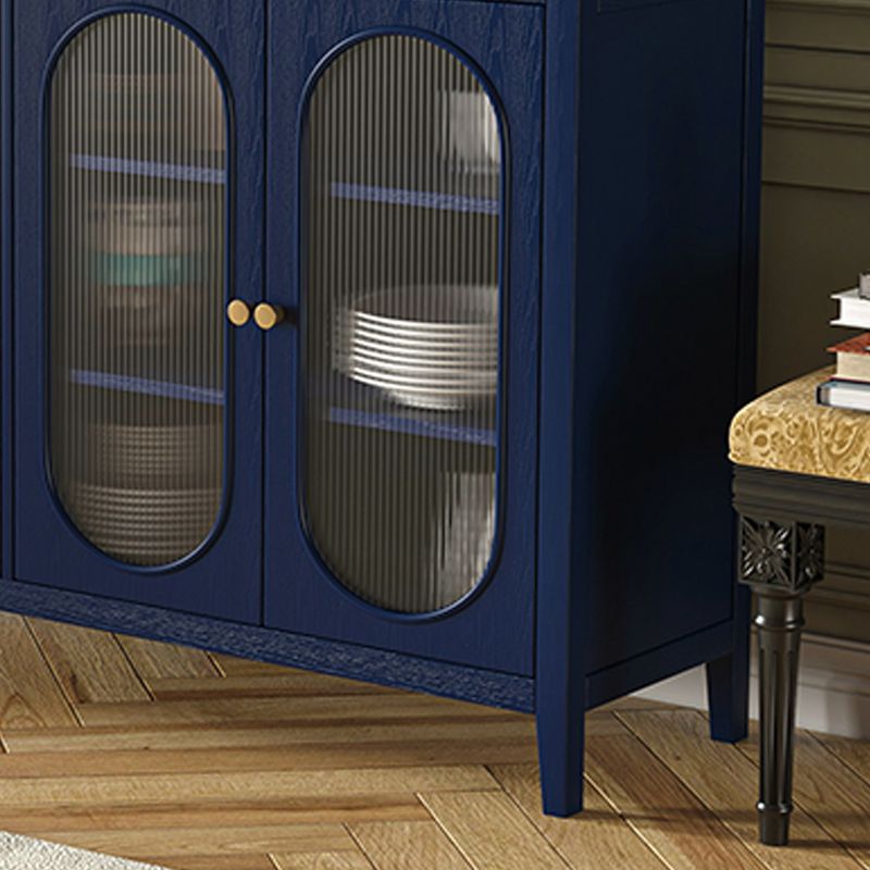 4-Türer-Sideboardtisch 59'l modernes Holzbuffet Sideboard für die Küche