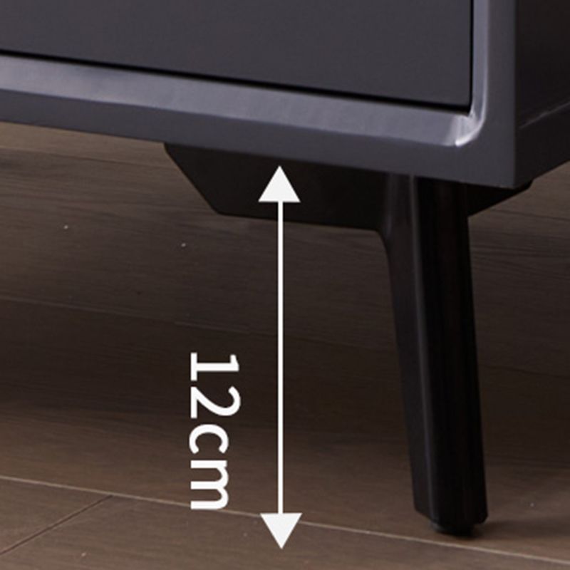 Tablette de chevet de lit en bois massif avec tiroirs modernes avec tiroirs