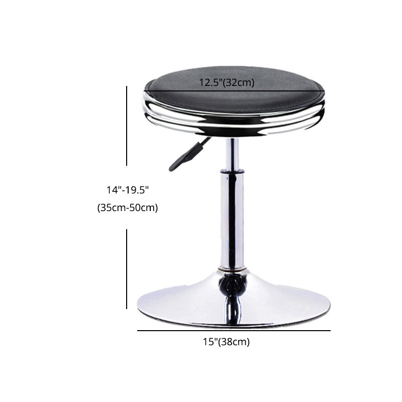 Modern Adjustable Rotatable Counter Stool Steel Mobile Phone Store Bar Stool with Cushion Clearhalo 'Bar Furniture' 'Bar Stools' 'bar_stools' 'furn' 'furn_bar_stools' 'furniture_bar_stools' 'Kitchen & Dining Furniture' 'kitchen&dining_furn' 'kitchen' 'kitchen_furn' Furniture' 1200x1200_4649ee3f-18f0-4aea-b4e1-04f68661e0a8